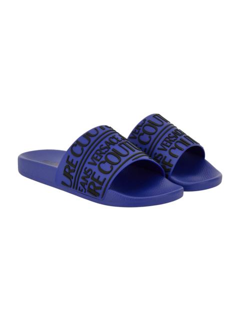 VERSACE JEANS COUTURE Versace Jeans Couture Pool Slides