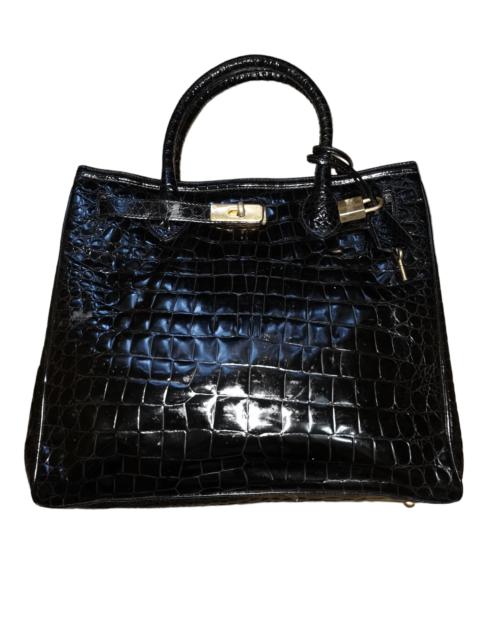 Other Designers Vintage - Nieri argenti bidente crocodile skin handmade italy 🔥