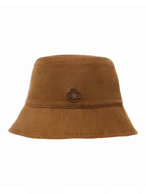 maje Corduroy & Faux Shearling Reversible Bucket Hat