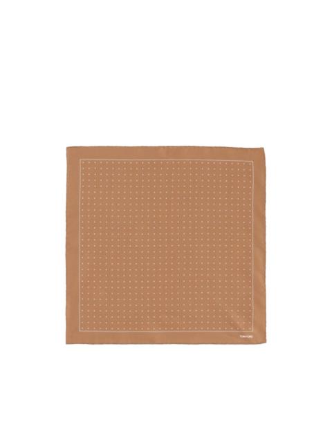 TOM FORD polka-dot scarf
