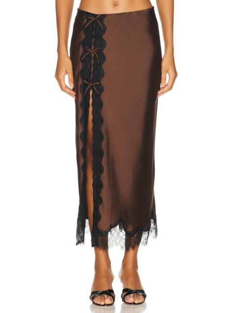 LoveShackFancy Calder Skirt