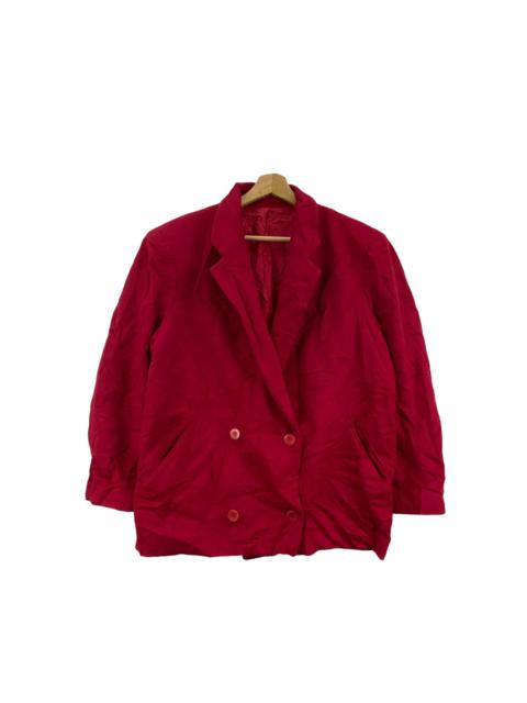 Other Designers Vintage - Vtg LANEROSSI SCHIO Made In ITALY Double Breasted Blazer