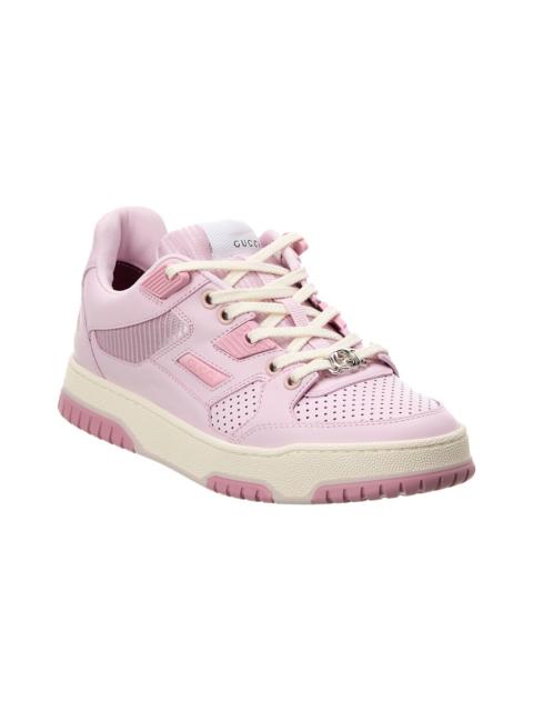 GUCCI Gucci Logo Leather Sneaker