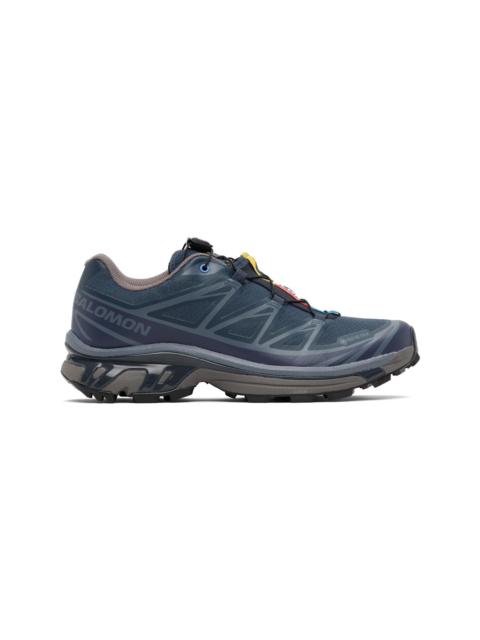 SALOMON Navy XT-6 GORE-TEX Sneakers