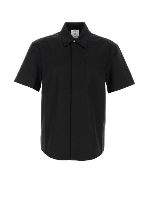 CASABLANCA Casablanca Men Embroidered Poplin Shirt