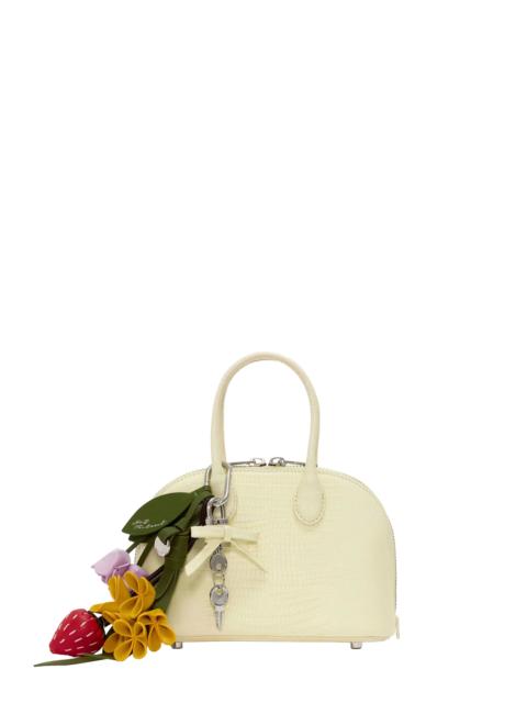 self-portrait Self Portrait Women Yellow Mini Bag With Shoulder Strap And Charms