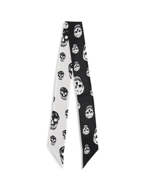 Alexander McQueen Alexander Mcqueen Women Skull Ribbon Scarf