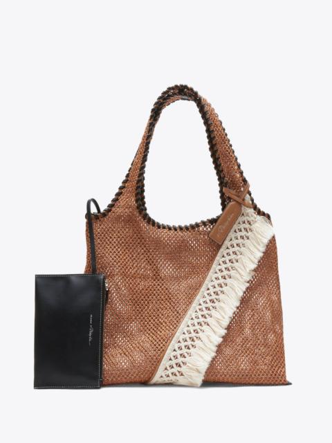3.1 Phillip Lim Raffia Fringe Market Tote