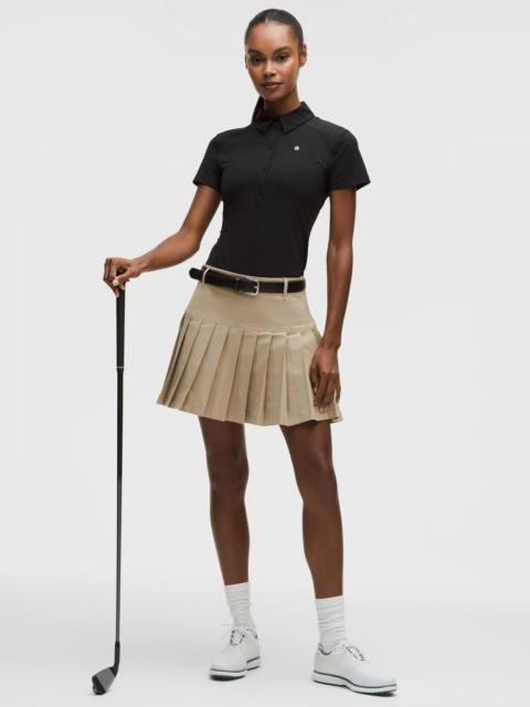 lululemon Drop-Waist Pleated High-Rise Golf Skirt