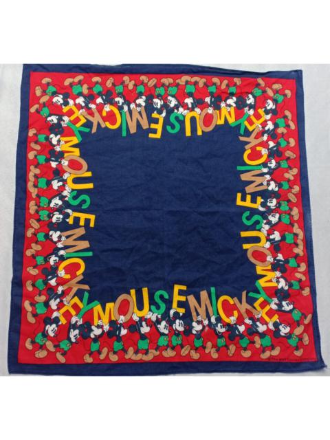 Other Designers Vintage - Mickey mouse bandana handkerchief Ovp Graphic