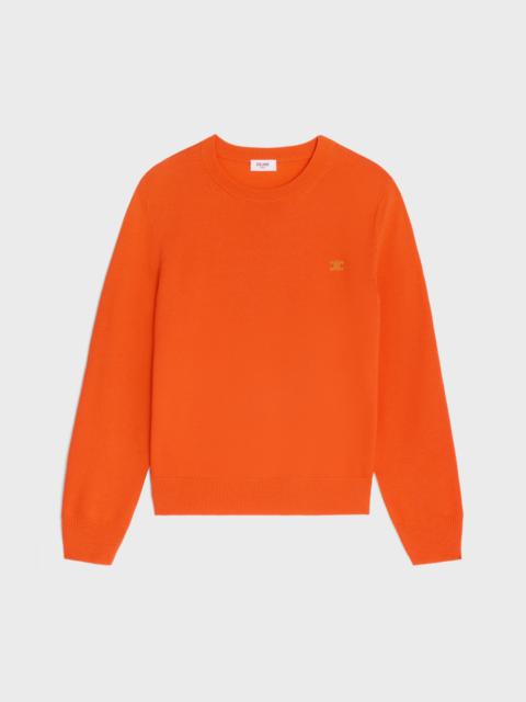 CELINE crewneck sweater IN fine wool