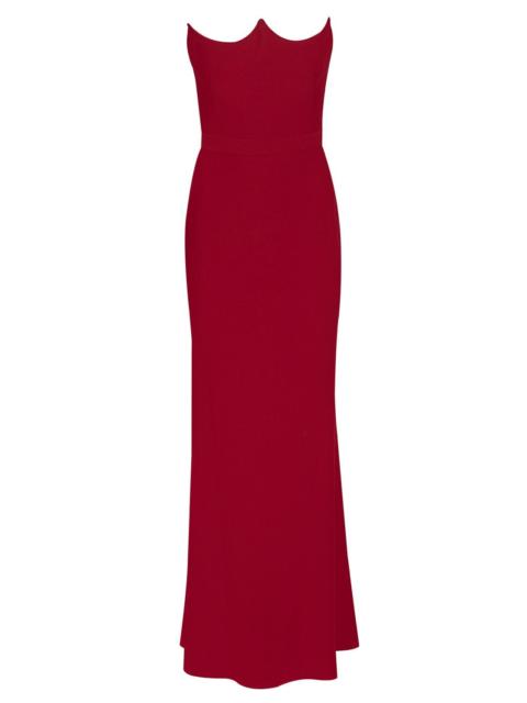 Alexander McQueen Peak Corset Gown