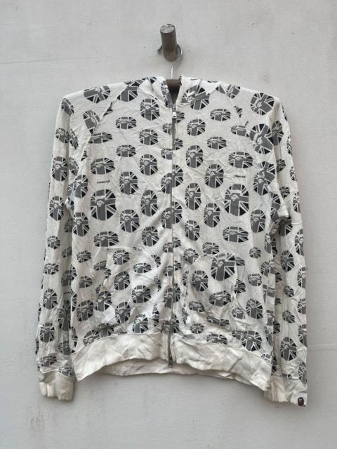A BATHING APE® Bathing Ape Zipper Hooded Sweatshirt Sweater Union Jack