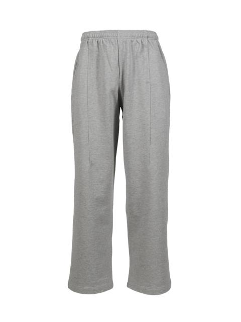 VETEMENTS CUT SWEATPANTS / GRY MELANGE