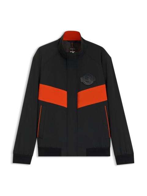 BOSS PORSCHE X BOSS JACKET WITH CONTRAST INSERTS