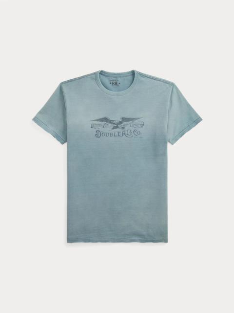 RRL by Ralph Lauren Distressed Jersey Graphic T-Shirt