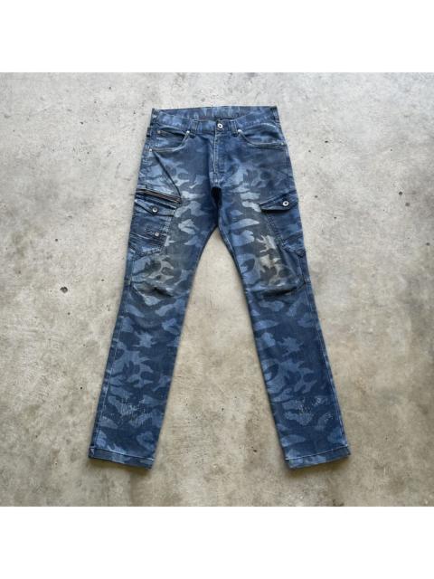 Other Designers Japanese Brand - Vintage Japanese Camo Multipocket Tactical Cargo Pants W30