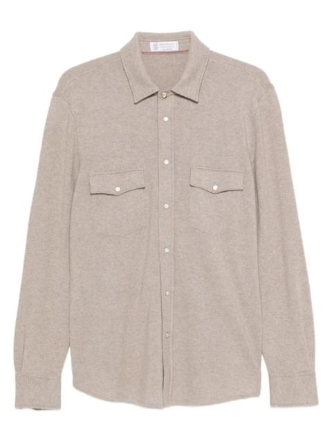 Brunello Cucinelli Cashmere Polo