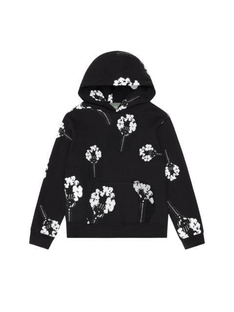 DENIM TEARS Denim Tears x Hardies Tears Fist Wreath Hoodie 'Black'