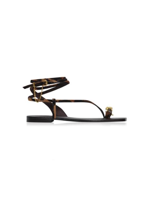 Johanna Ortiz Glow In Motion Sandals animal