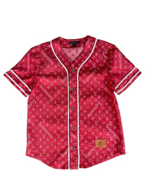 Louis Vuitton Louis Vuitton Supreme Baseball Shirt