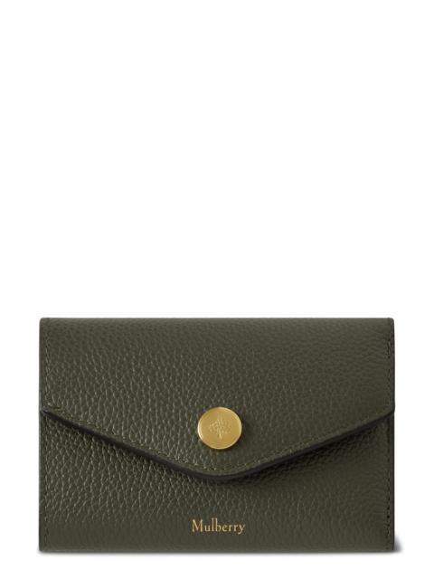 Mulberry Mulberry Folded Multi-Card Wallet in Juniper Green at Nordstrom