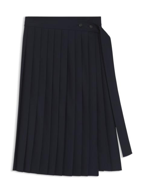 BOSS PLEATED SKIRT IN A WOOL BLEND