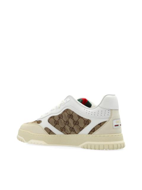 GUCCI Gucci Re-Web Panelled Sneakers