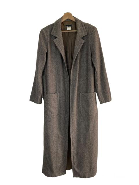 Other Designers Vintage Agnes B Paris Long Coat Houndstooth