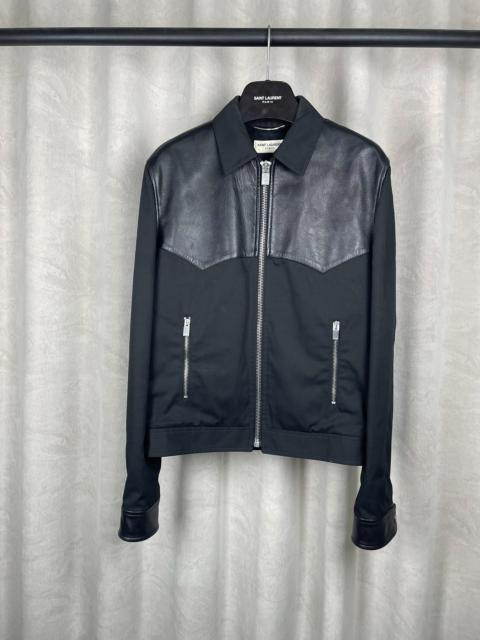 SAINT LAURENT Saint Laurent SS13 Lambskin Leather Zip Pocket Jacket