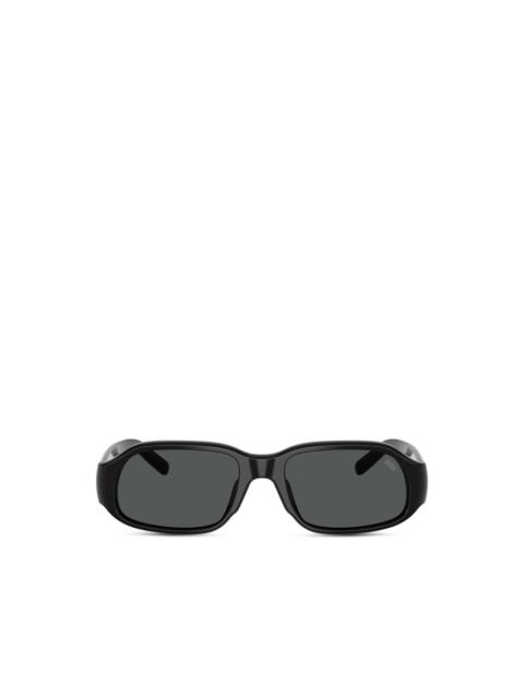Victoria Beckham Rectangular Visor In Gold-Smoke | REVERSIBLE display picture 1