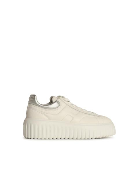 HOGAN Hogan 'H-STRIPES' White Leather Sneakers