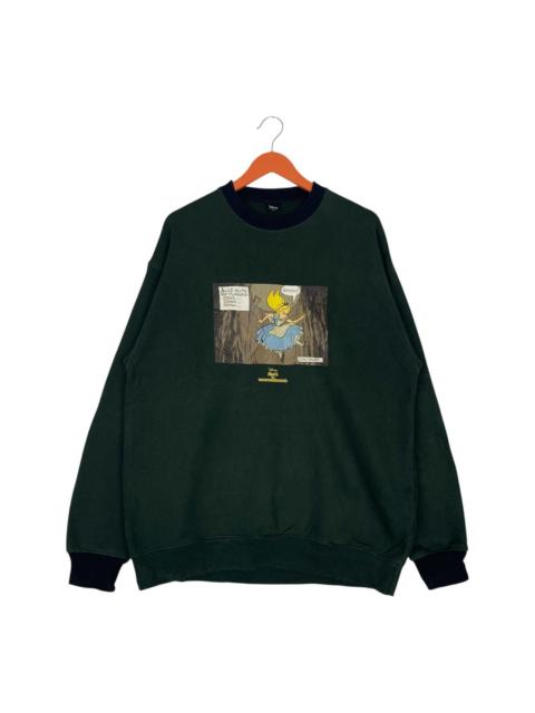 Other Designers Authentic Japan! Alice in Wonderland Disney Sweatshirt