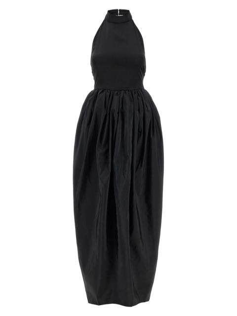 ROTATE 'Satin Taffeta Maxi' dress