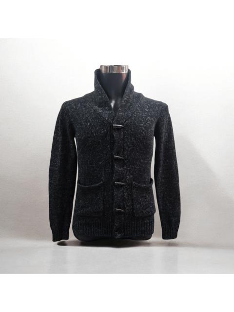 Other Designers In The Attic Shawl Collar Woollen Knit Cardigan Sweater