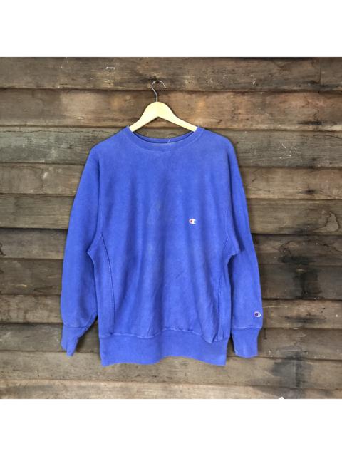 Other Designers Vintage - (Reverse Weave) Champion vintage Blue Sweatshirt #4734