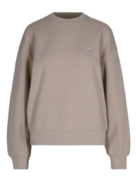 Carhartt embroidered-logo cotton sweatshirt