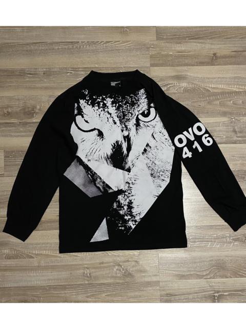Other Designers Octobers Very Own - OVO Octobers very own long sleeve big print dream crew