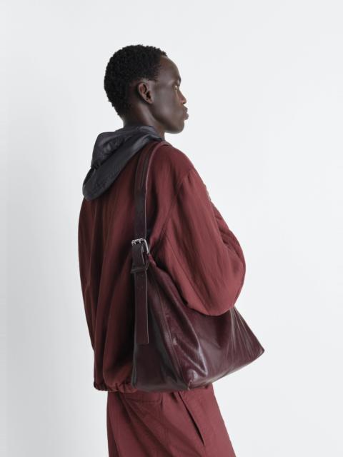 Lemaire SMALL BELTED HOBO BAG IN LEATHER