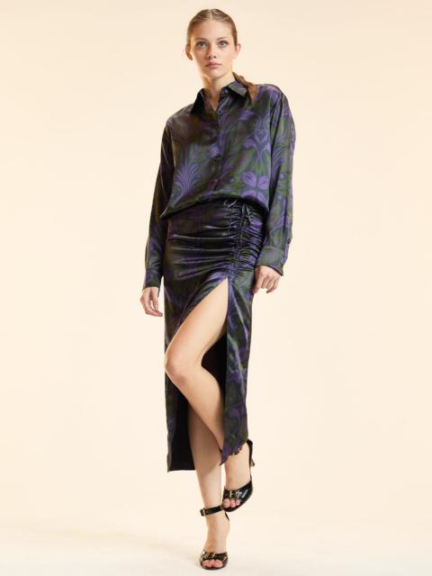 CYNTHIA ROWLEY Siren Ruched Skirt