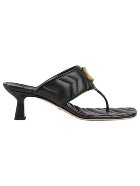 GUCCI Marmont leather heels