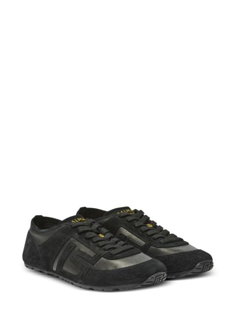 Balmain Balmain Racer 45 Low Top Sneaker in 0Pa Black at Nordstrom