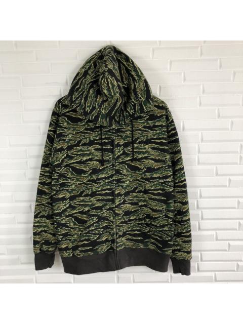 Other Designers Vintage - TIGER STRIPES CAMO HOODIE JACKET