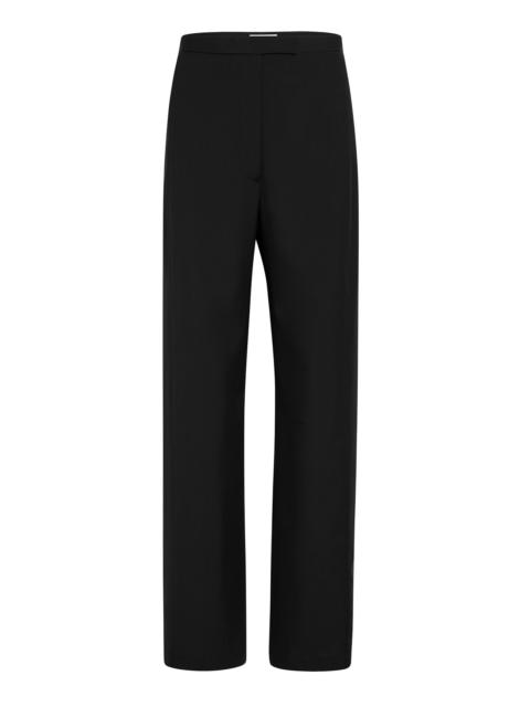 KHAITE Borden Wool Pants black