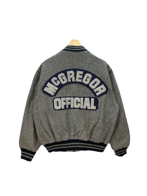 Other Designers Vintage - MCGREGOR OFFICIAL BIG LOGO VARSITY JACKET #8908-037