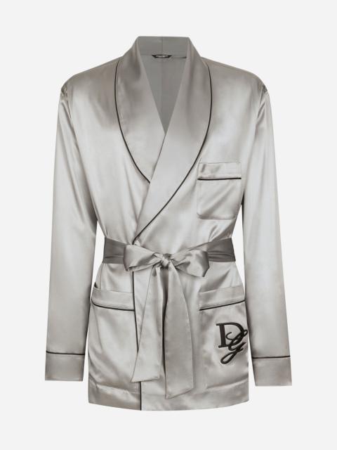 Dolce & Gabbana Silk satin robe