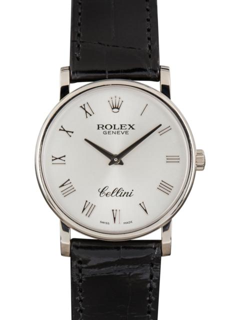 Rolex Cellini 5115 18k White Gold