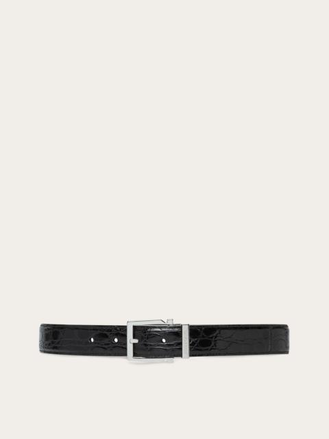FERRAGAMO Adjustable Gancini belt