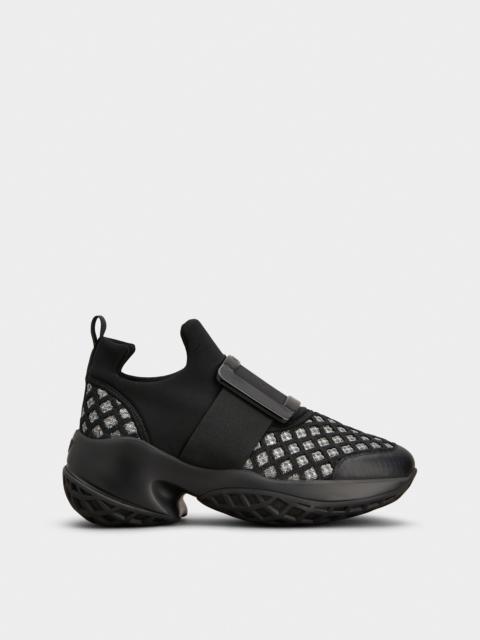 Roger Vivier Viv' Run Sneakers in fabric