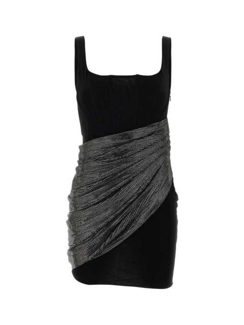 GIUSEPPE DI MORABITO Giuseppe Di Morabito Women Black Viscose Mini Dress